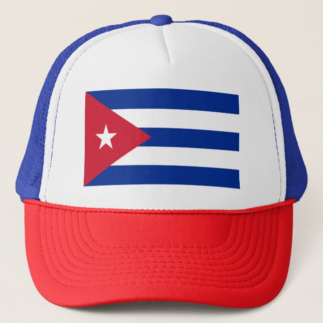 Flag of Cuba Trucker Hat (Front)