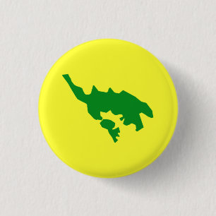 Flag of Culebra, Puerto Rico Button