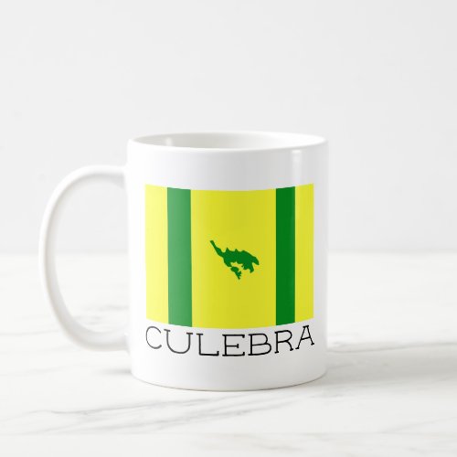 Flag of Culebra Puerto Rico Coffee Mug