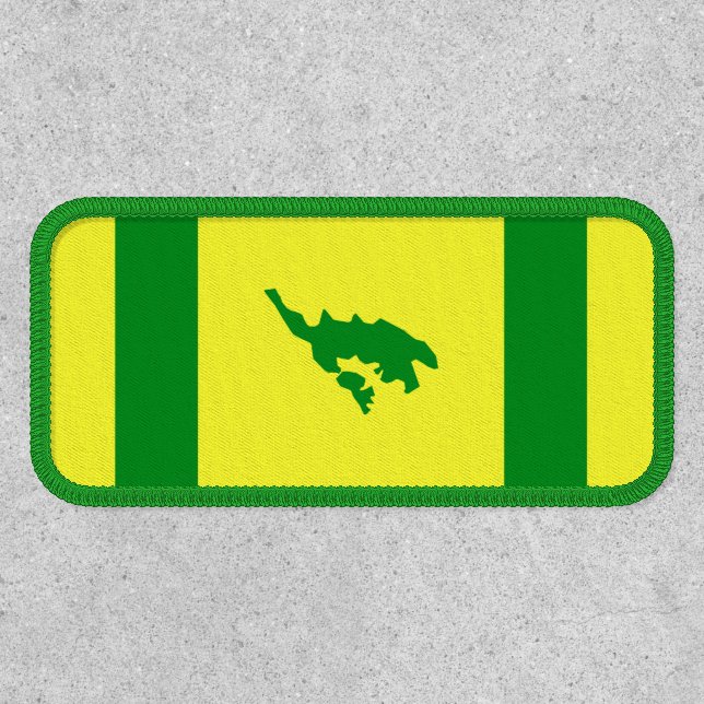 Flag of Culebra, Puerto Rico Patch (Front)