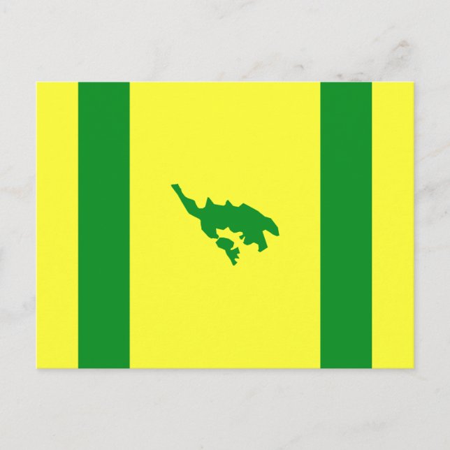 Flag of Culebra, Puerto Rico Postcard (Front)