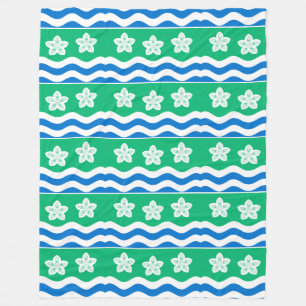 Flag of Cumberland Fleece Blanket