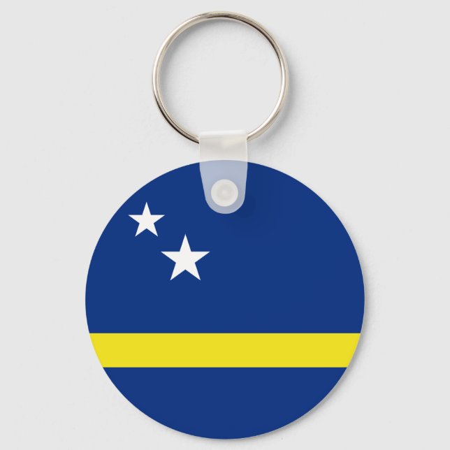 Flag of Curacao Keychain (Front)