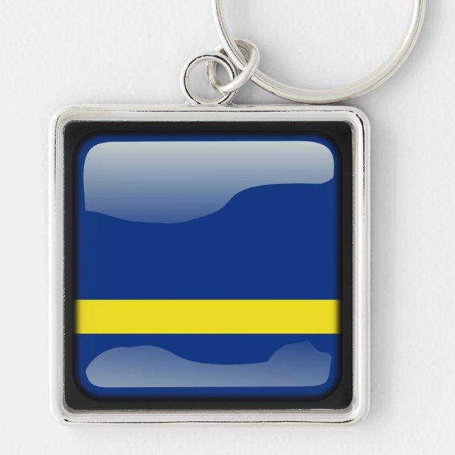 Flag of Curacao Keychain (Front)