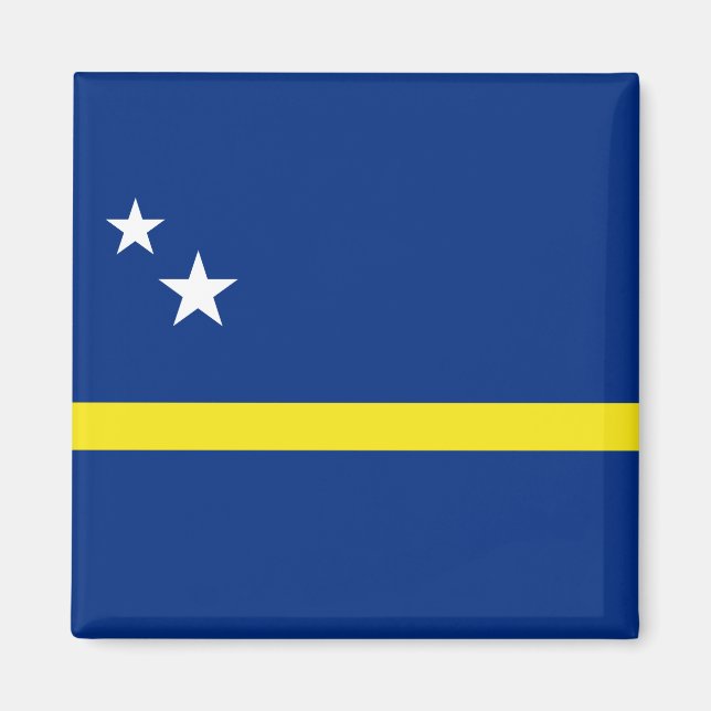 Flag of Curaçao Magnet (Front)