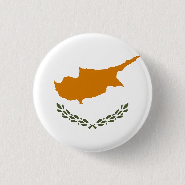 Flag of Cyprus Button (Front)