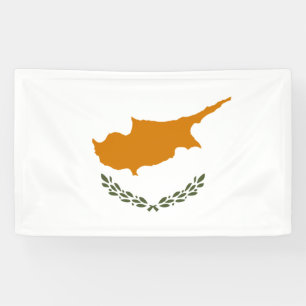 Flag of Cyprus (Greek Cypriot) Banner