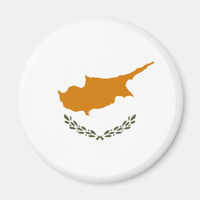 Flag of Cyprus (Greek Cypriot) Magnet (Front)