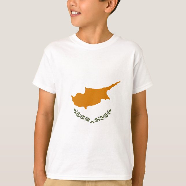 Flag of Cyprus (Greek Cypriot) T-Shirt (Front)
