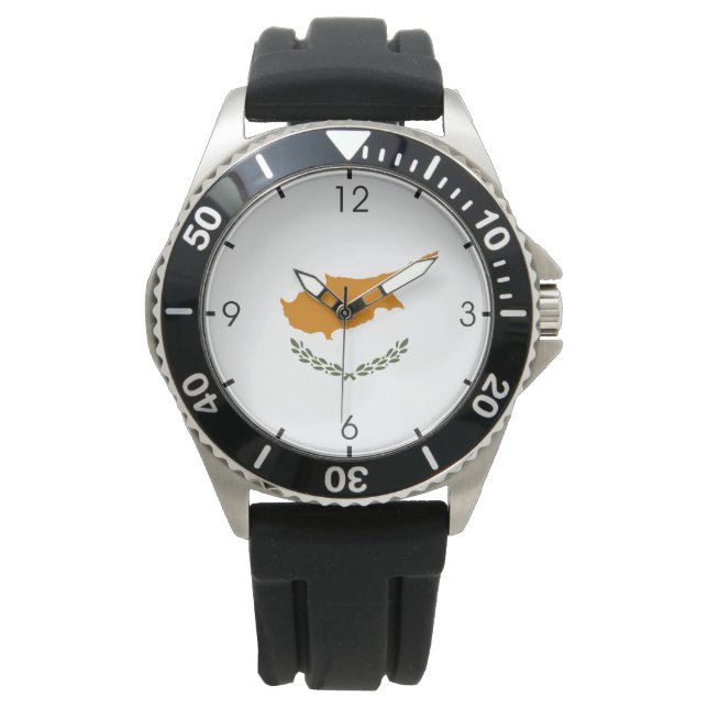 Flag of Cyprus (Greek Cypriot) Watch (Front)