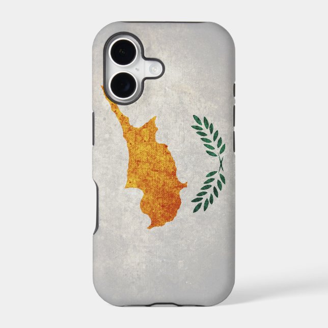 Flag of Cyprus Iphone Case (Back)
