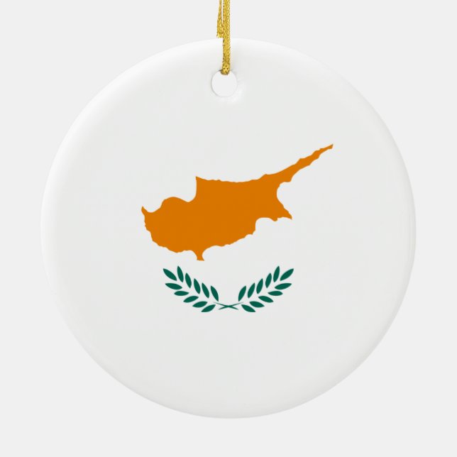 Flag of Cyprus Ornament (Back)
