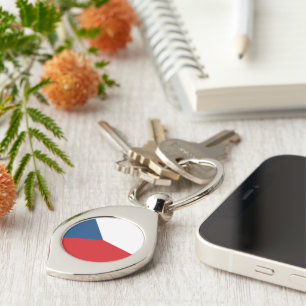 Flag of Czechia Keychain