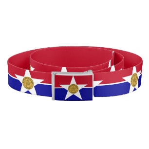 Flag of Dallas, Texas Belt