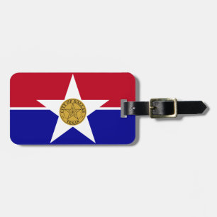 Flag of Dallas, Texas Luggage Tag