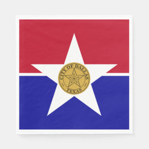 Flag of Dallas (Texas) Napkins