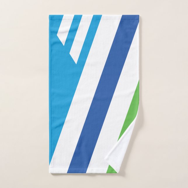 Flag of Dayton, Ohio Hand Towel (Hand Towel)