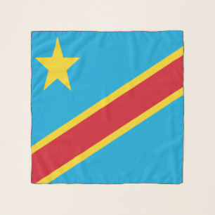Flag of Democratic Republic of the Congo Scarf