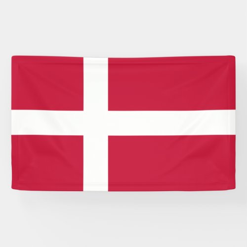 Flag of Denmark Banner