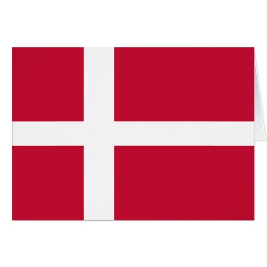 Flag of Denmark Cards (Front Horizontal)