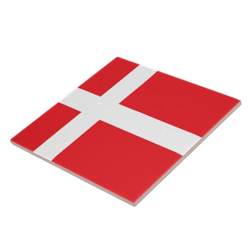 Flag of Denmark Ceramic Tile