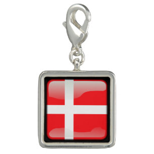 Flag of Denmark Charm