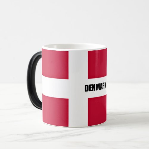 Flag of Denmark Magic Mug
