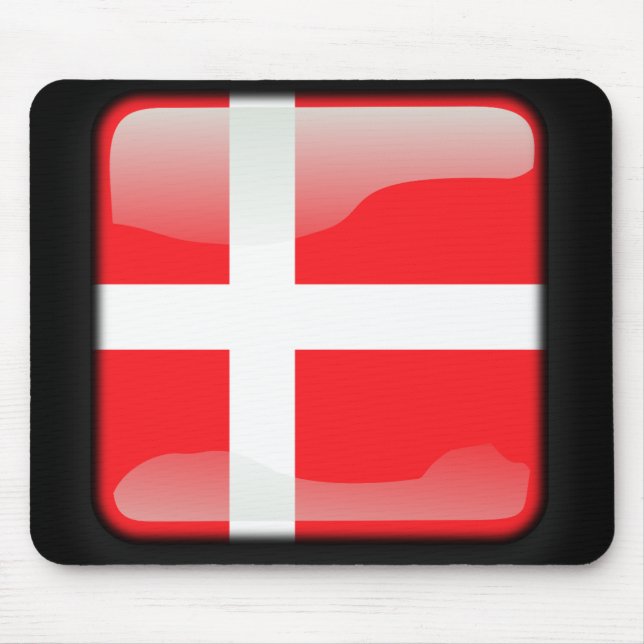 Flag of Denmark Mouse Pad (Front)