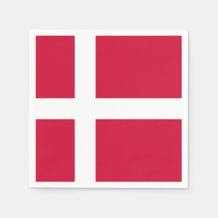 Flag of Denmark Paper Napkins