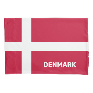 Flag of Denmark Pillow Case