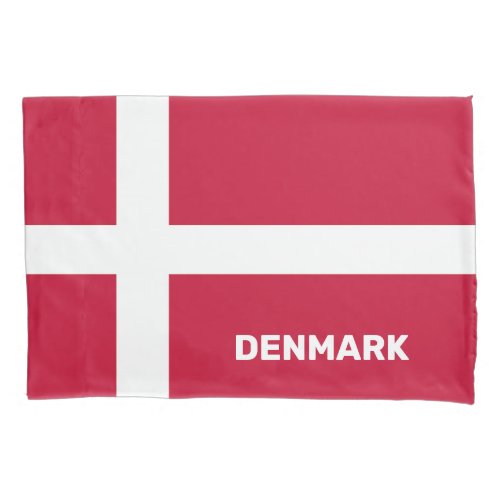 Flag of Denmark Pillow Case