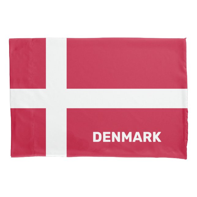 Flag of Denmark Pillow Case (Front)