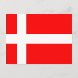 Flag of Denmark Postcard