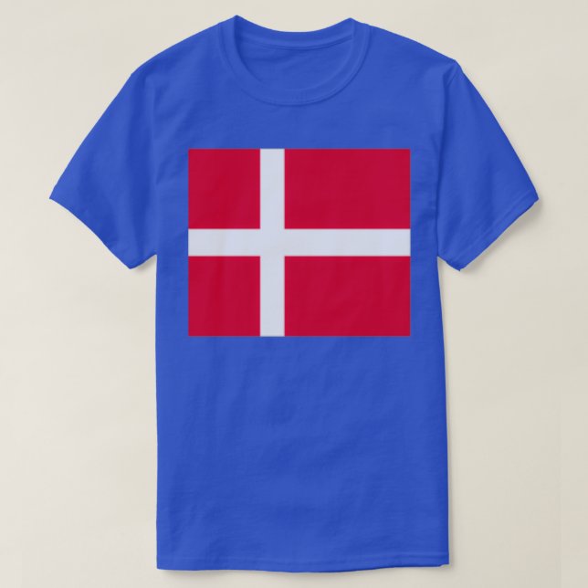 Flag of Denmark T-Shirt (Design Front)