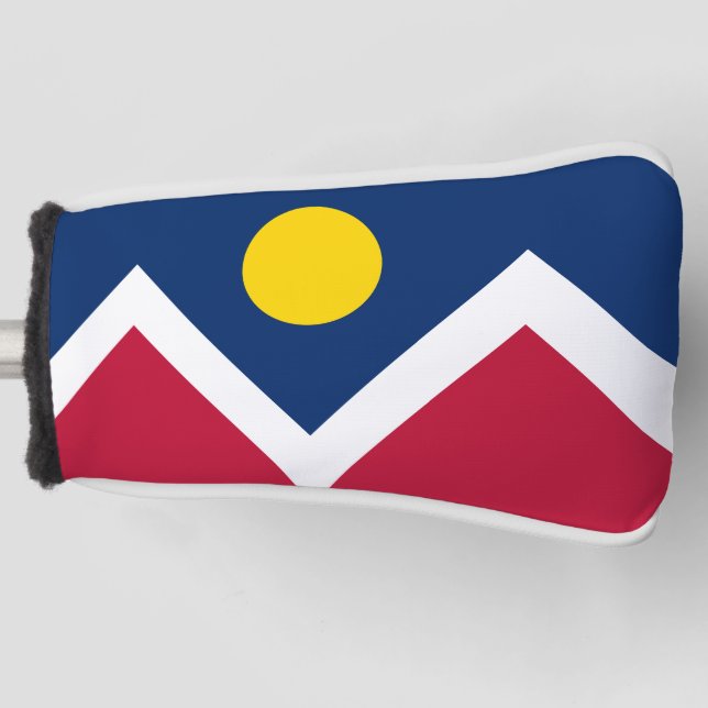 Flag of Denver, Colorado Golf Head Cover (Front)