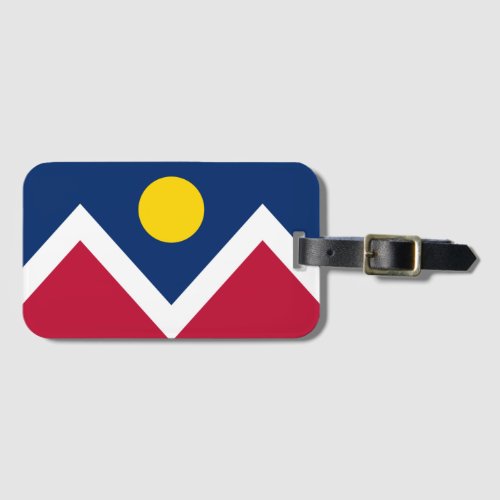 Flag of Denver Colorado Luggage Tag