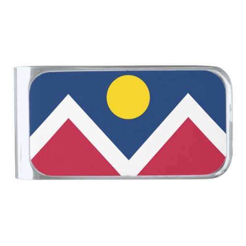 Flag of Denver Colorado Money Clip