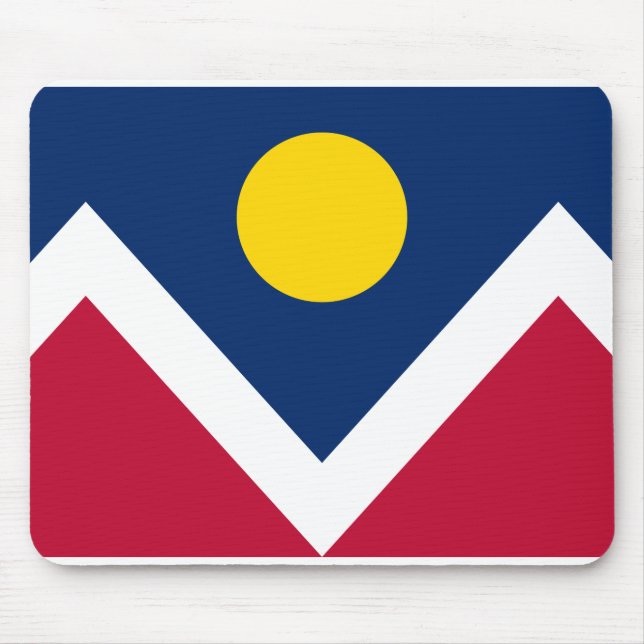 Flag of Denver, Colorado Mouse Pad (Front)