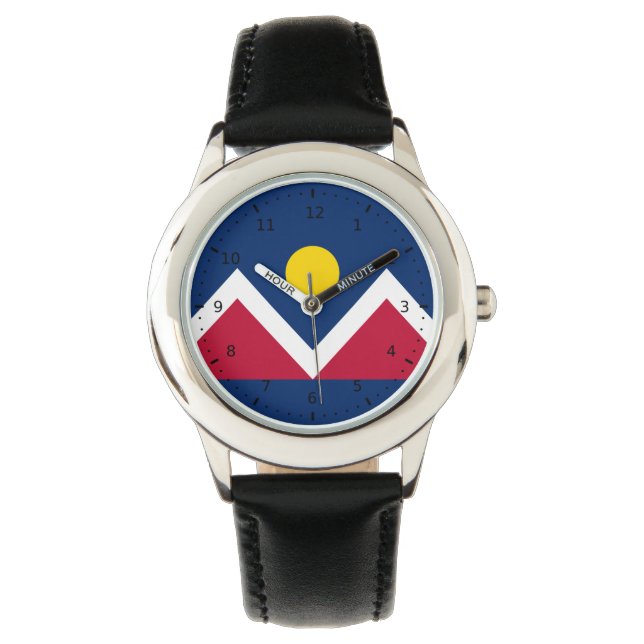 Flag of Denver, Colorado Watch (Front)