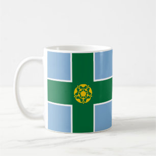 Flag of Derbyshire Coffee Mug