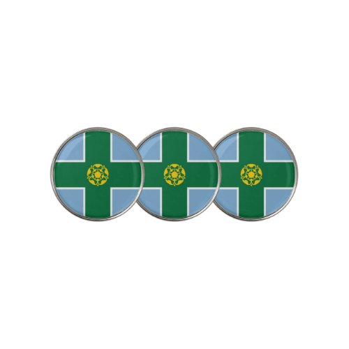 Flag of Derbyshire  Golf Ball Marker