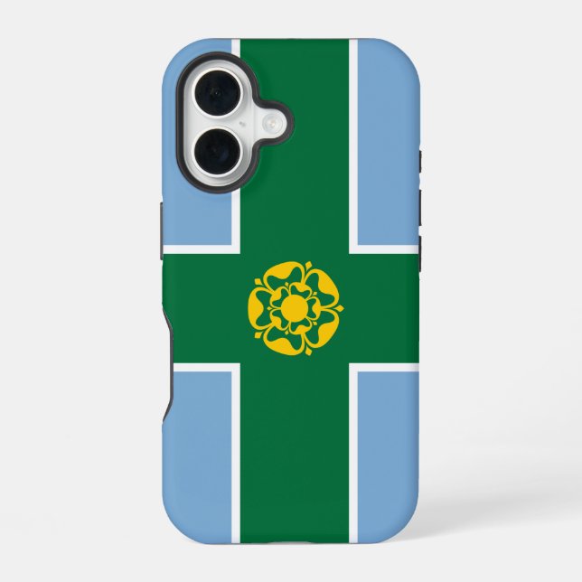 Flag of Derbyshire  Iphone Case (Back)