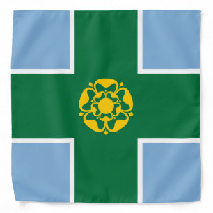 Flag of Derbyshire (UK County) Bandana