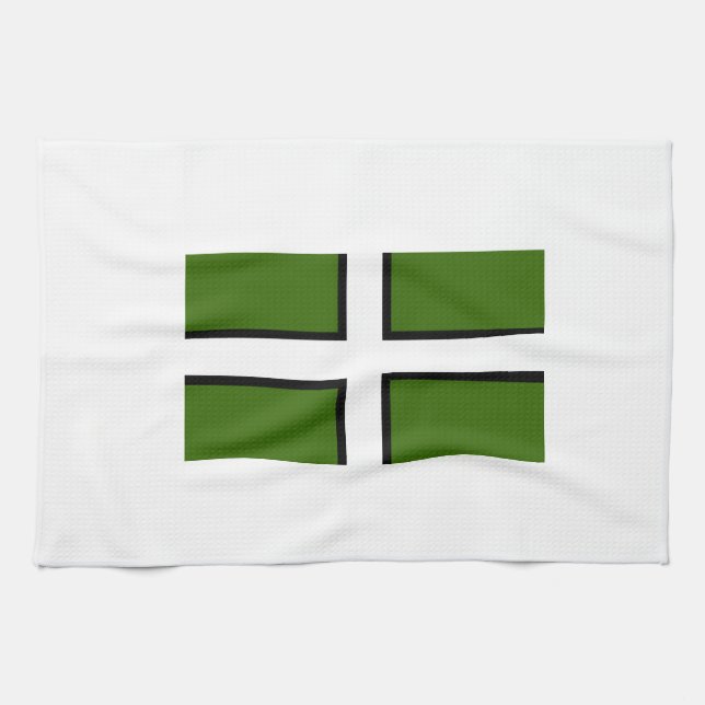 Flag of Devon Towel (Horizontal)
