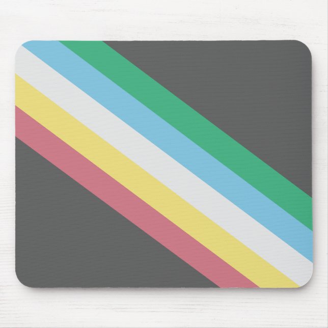 Flag of Disability Pride Mouse Pad (Front)