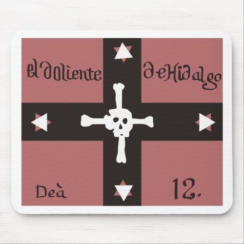 Flag of Doliente De Hidalgo Mouse Pad