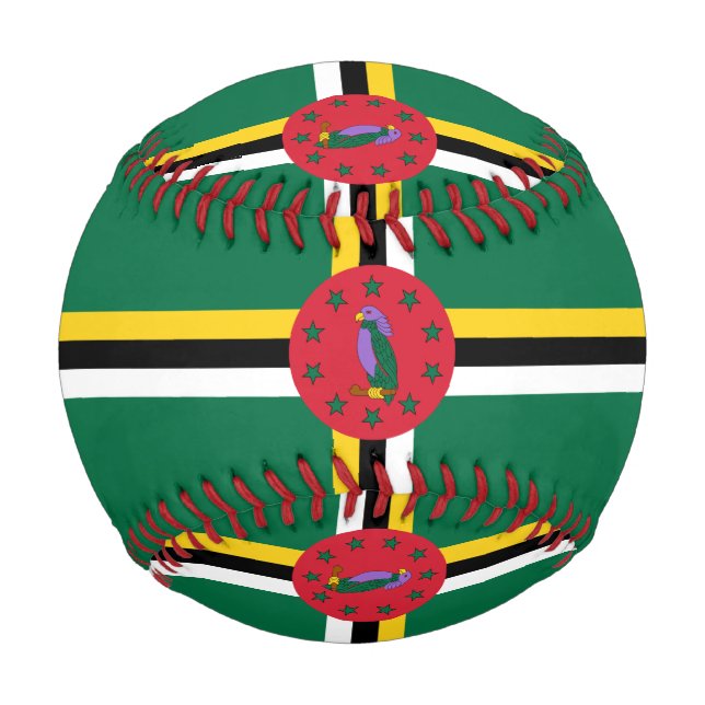 Flag of Dominica Baseball (Front)