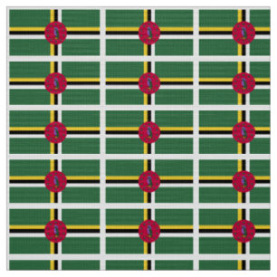 Flag of Dominica Fabric