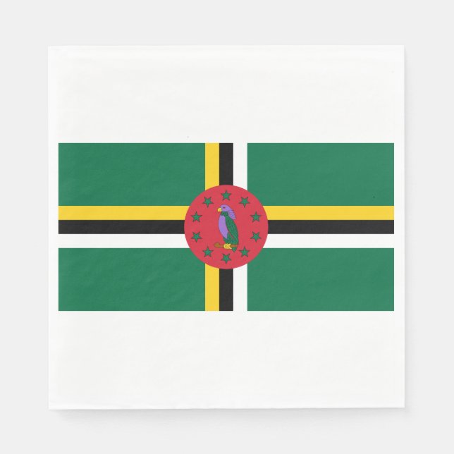 Flag of Dominica Napkins (Front)