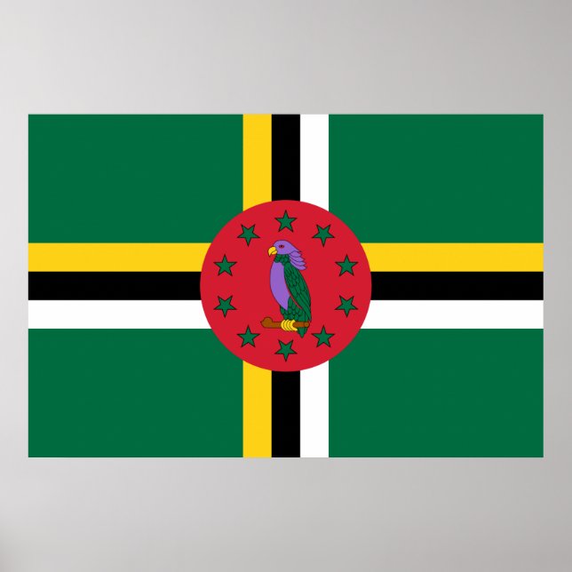 Flag of Dominica Poster (Front)